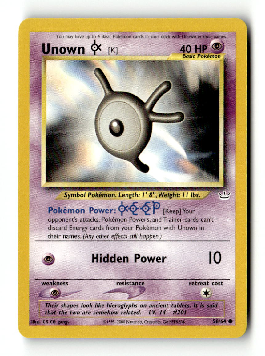 Unown [K]