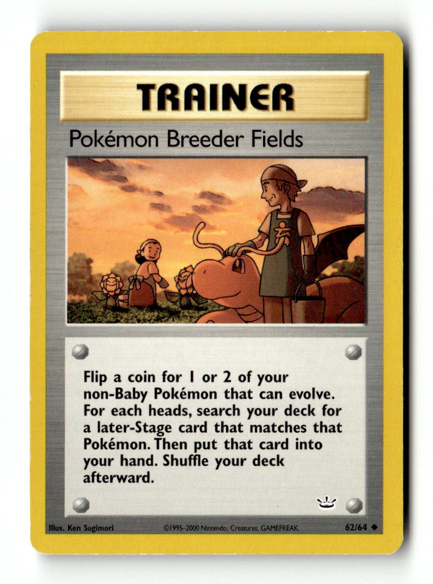 Pokemon Breeder Fields