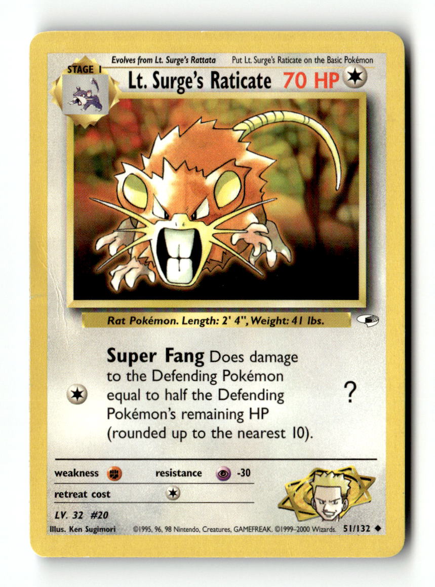 Lt. Surge's Raticate
