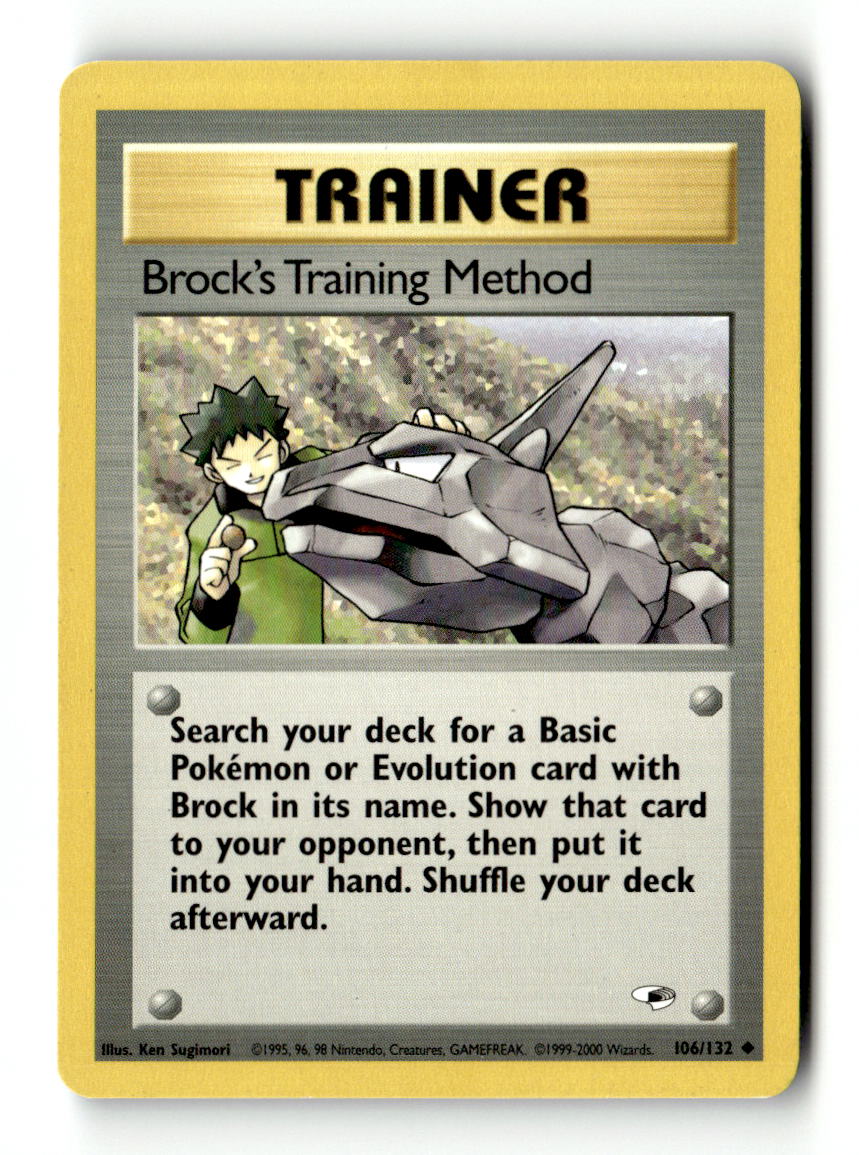 Brock's Training Method