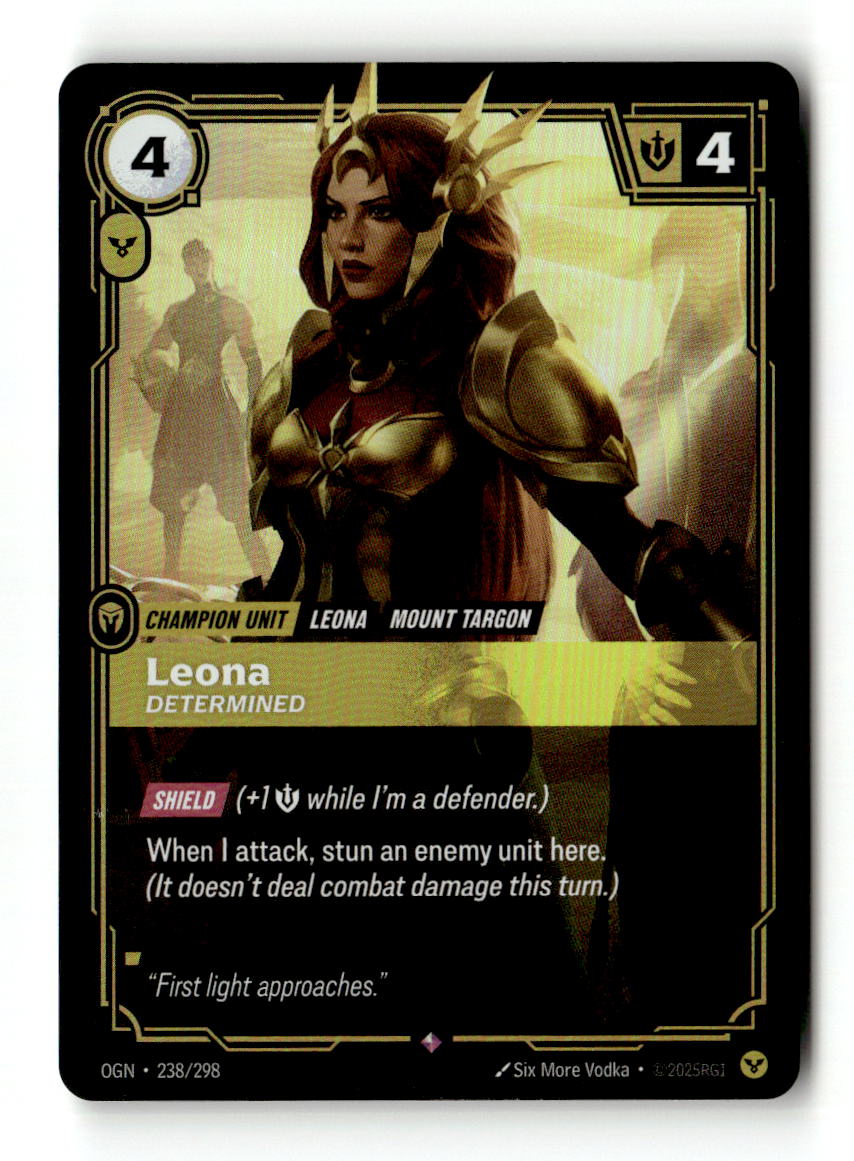 Leona, Determined