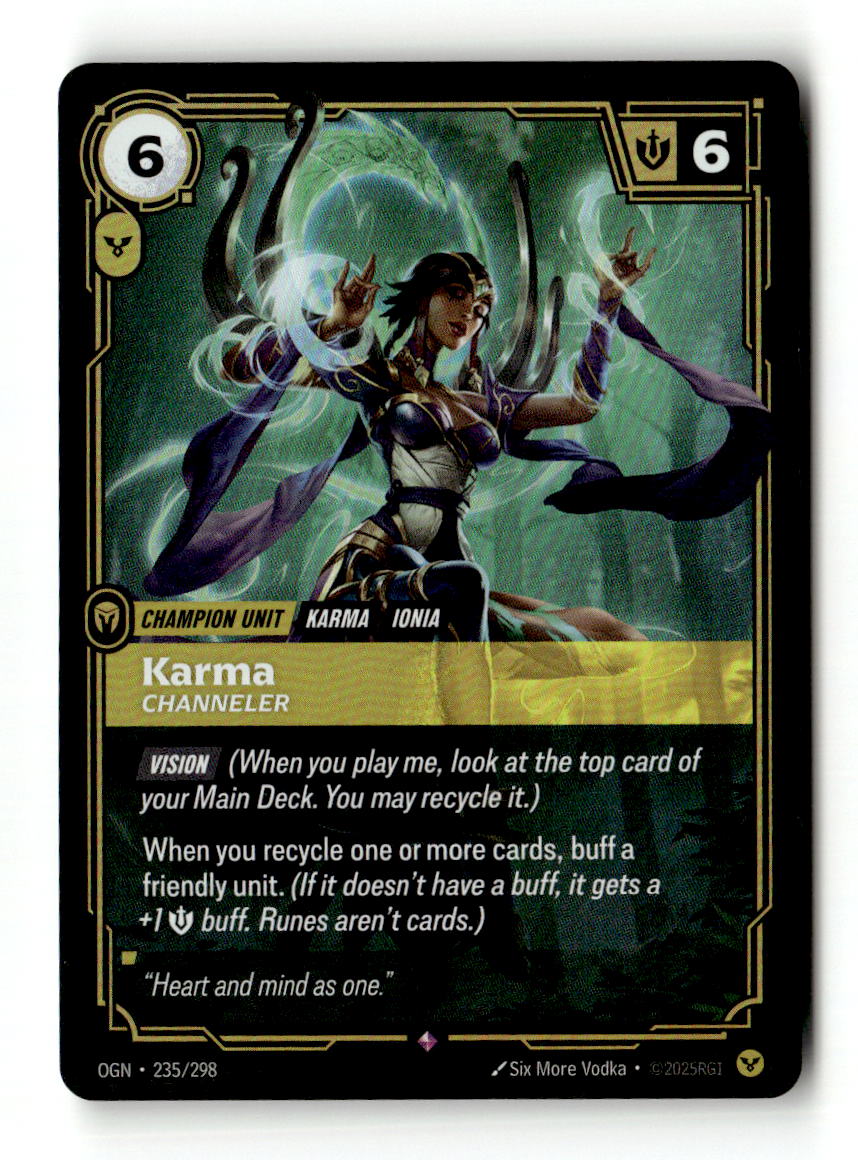 Karma, Channeler