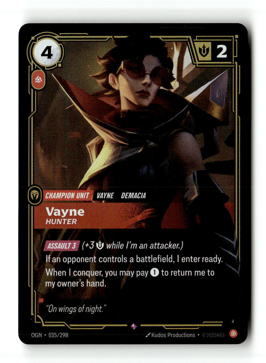 Vayne, Hunter