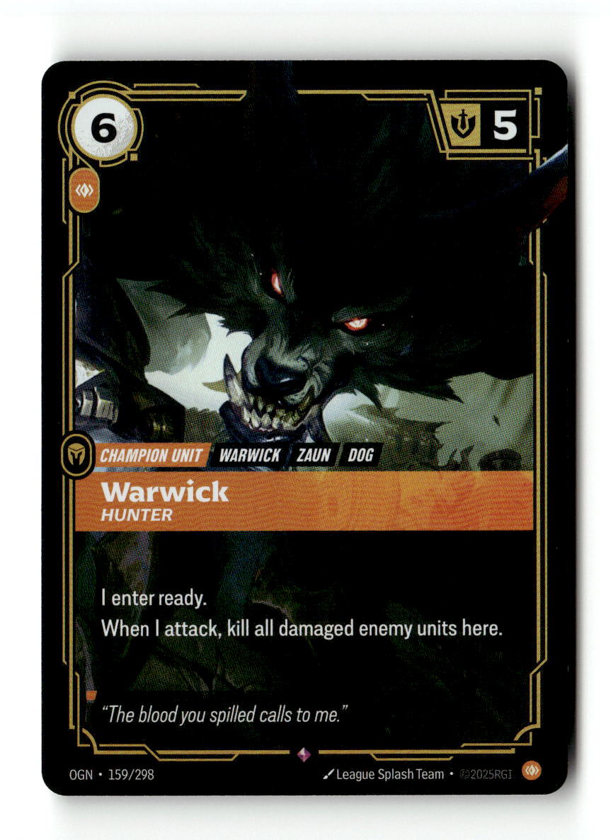 Warwick, Hunter