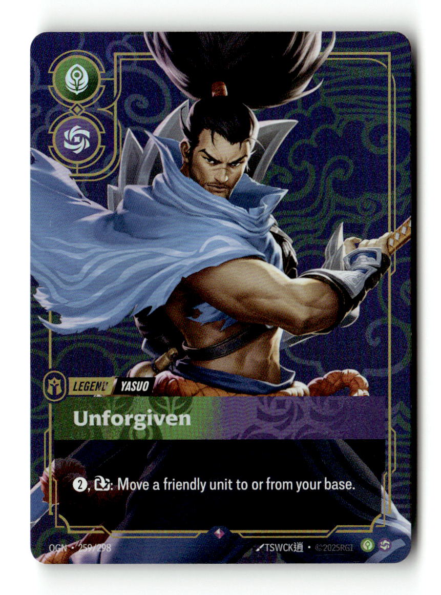 Yasuo, Unforgiven