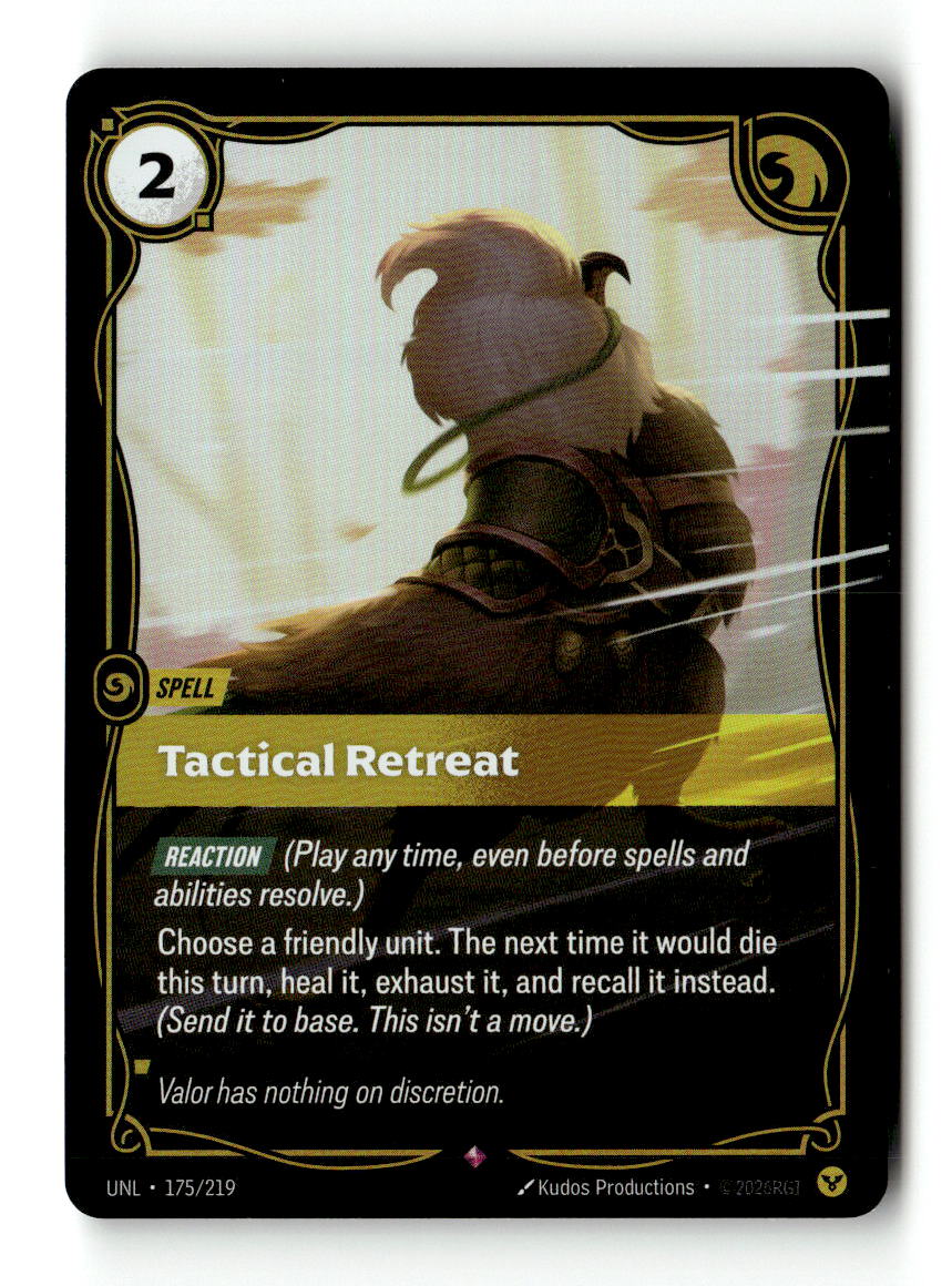 Tactical Retreat