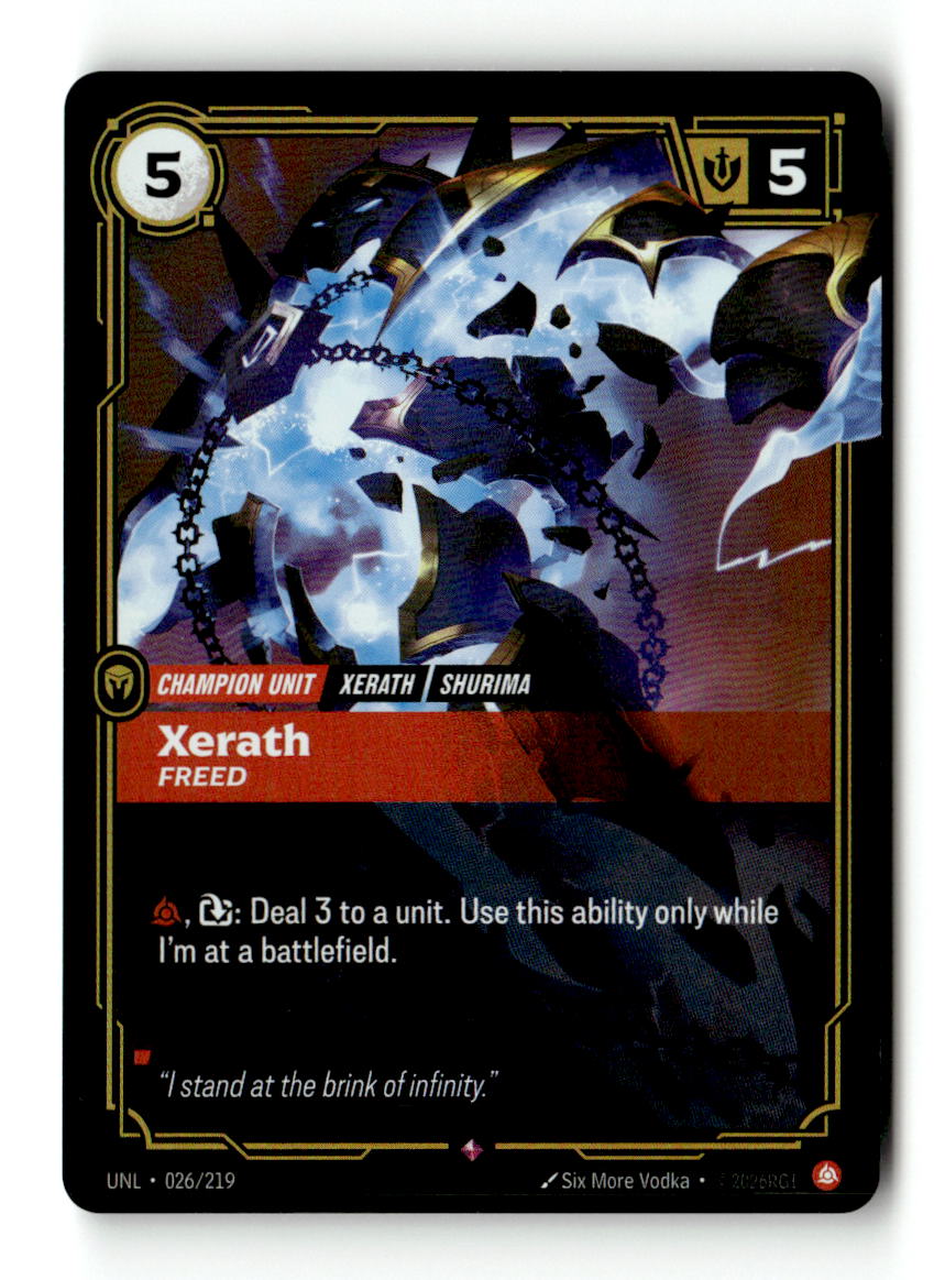 Xerath, Freed