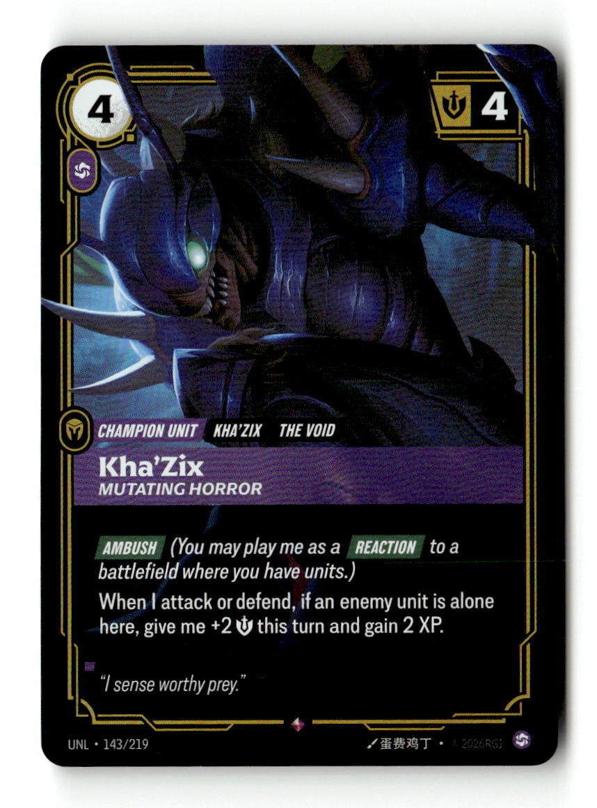 Kha'Zix, Mutating Horror