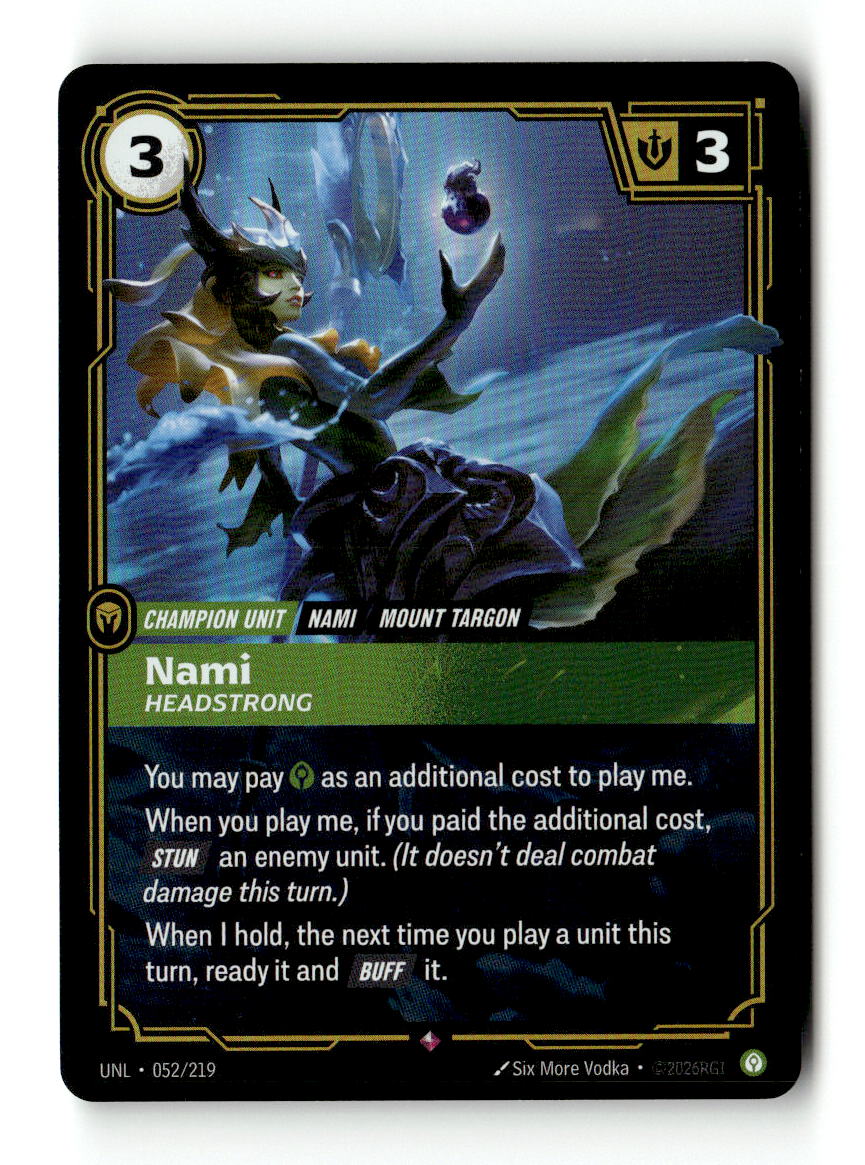 Nami, Headstrong