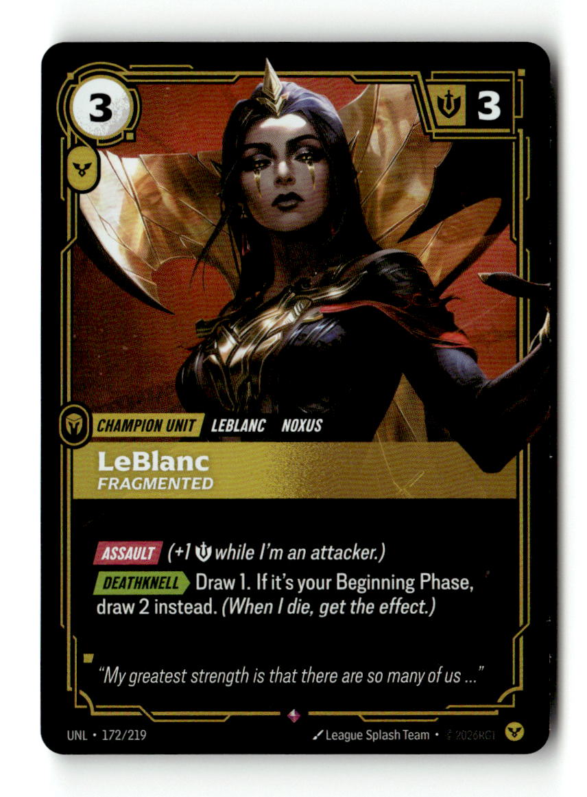 LeBlanc, Fragmented