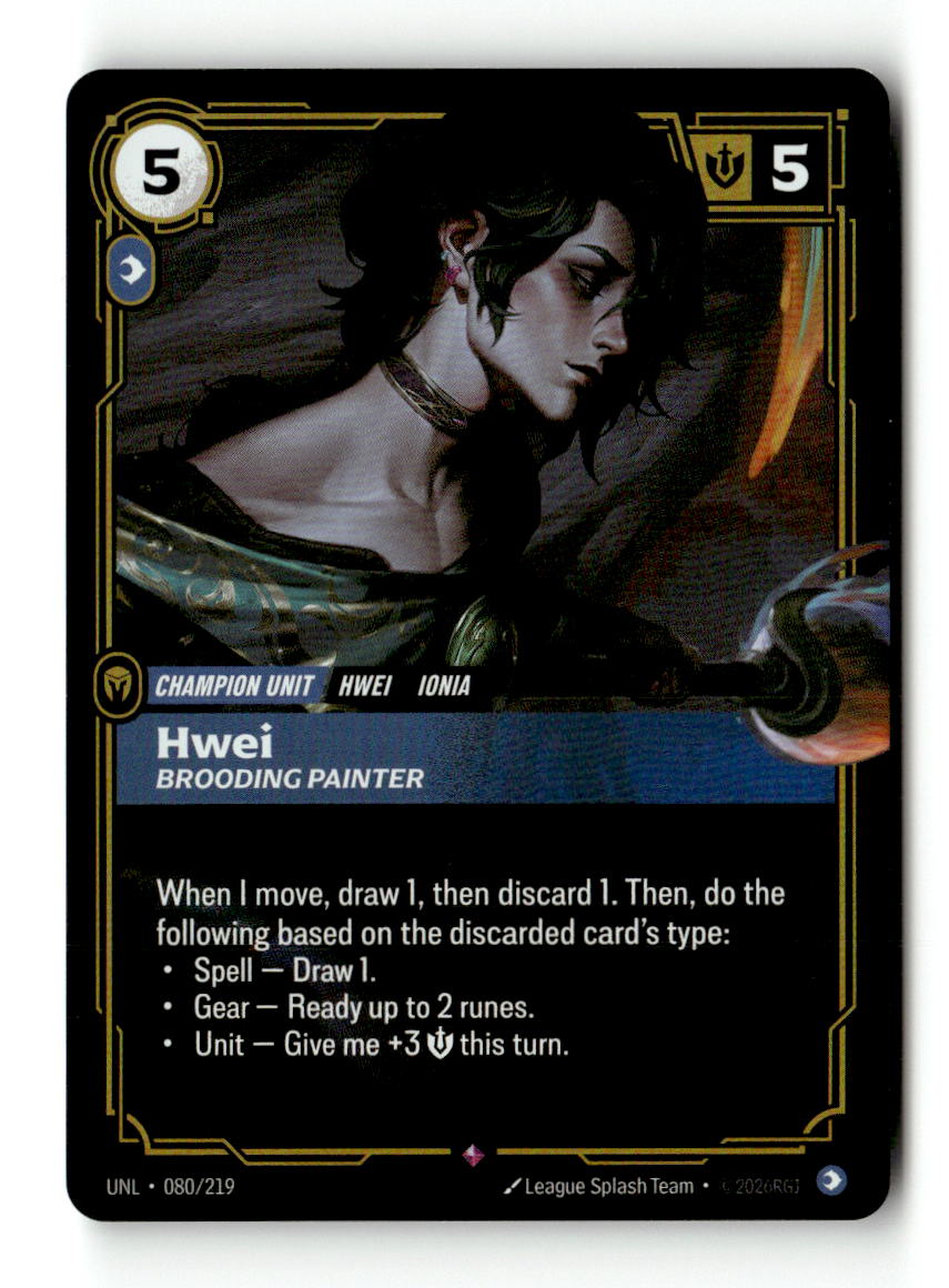 Hwei, Brooding Painter