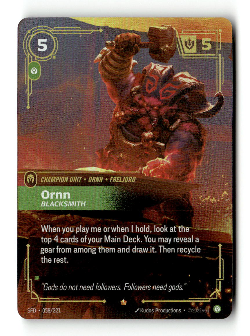 Ornn, Blacksmith