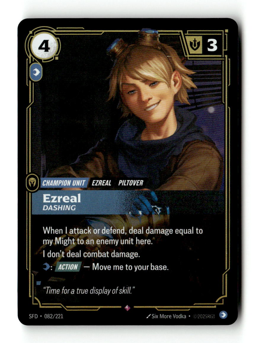 Ezreal, Dashing
