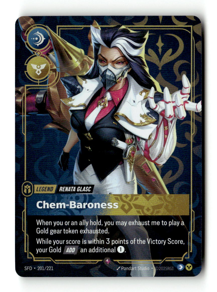 Renata Glasc, Chem-Baroness