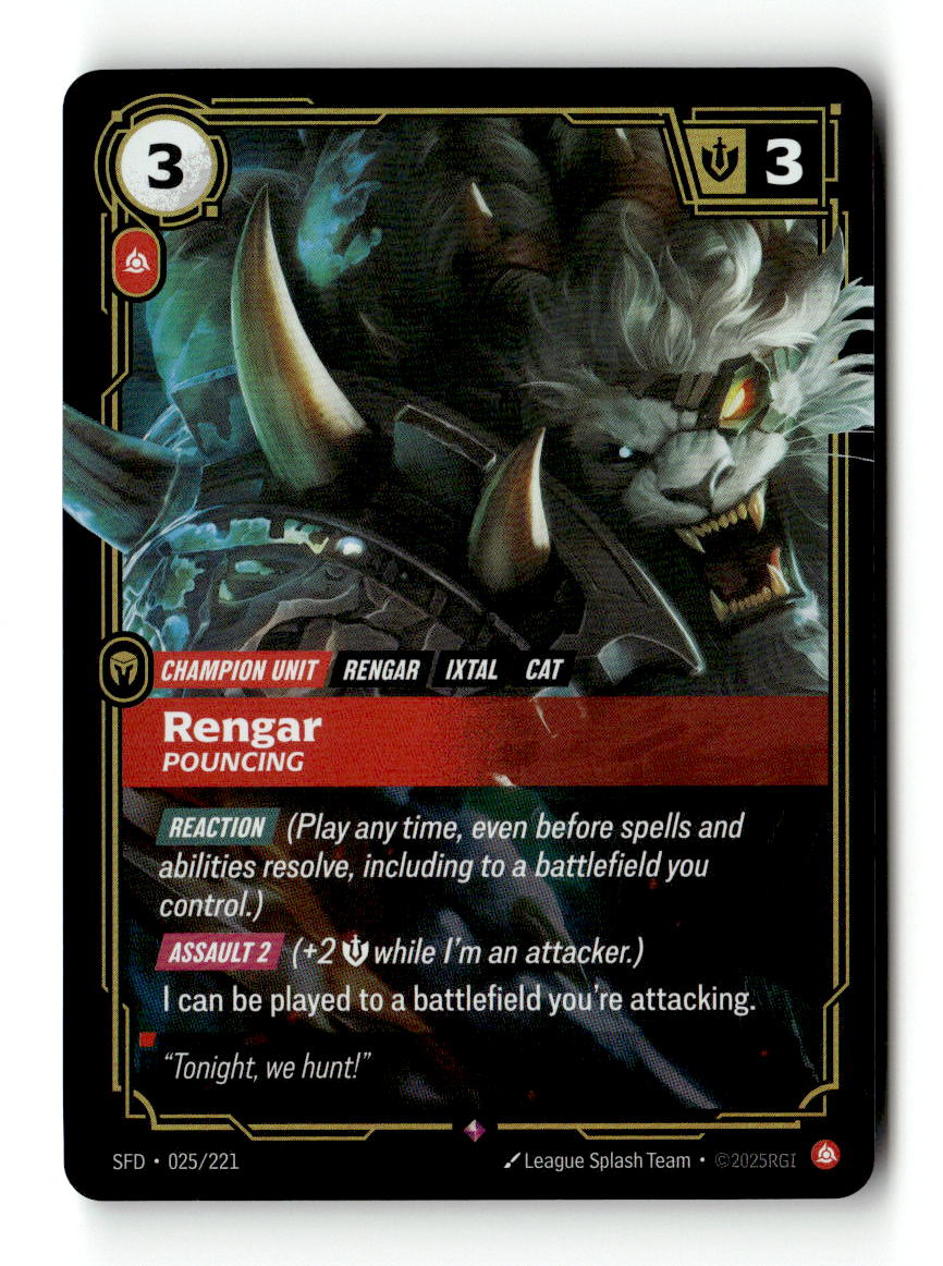 Rengar, Pouncing