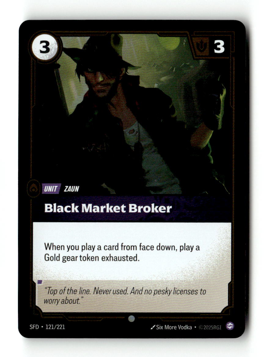 Black Market Broker