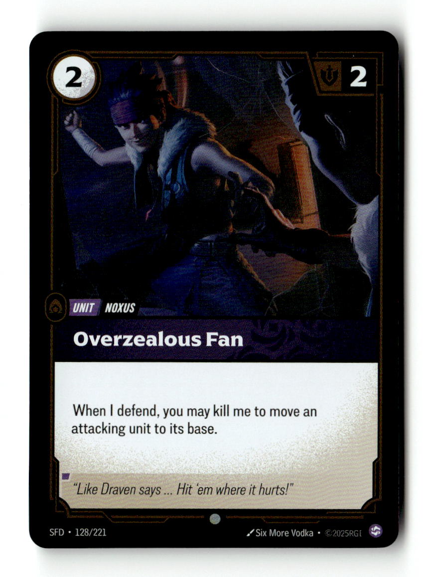Overzealous Fan