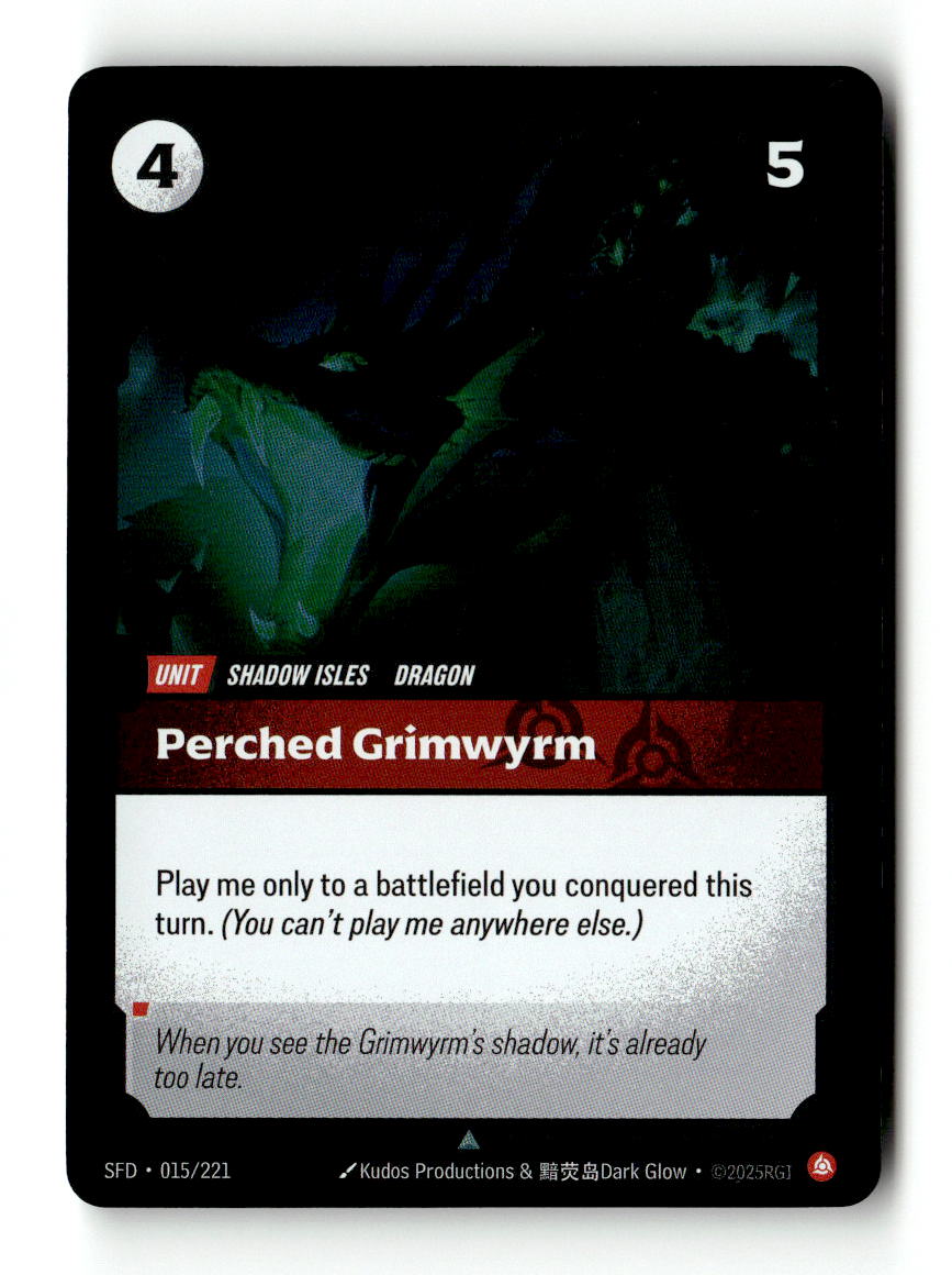 Perched Grimwyrm