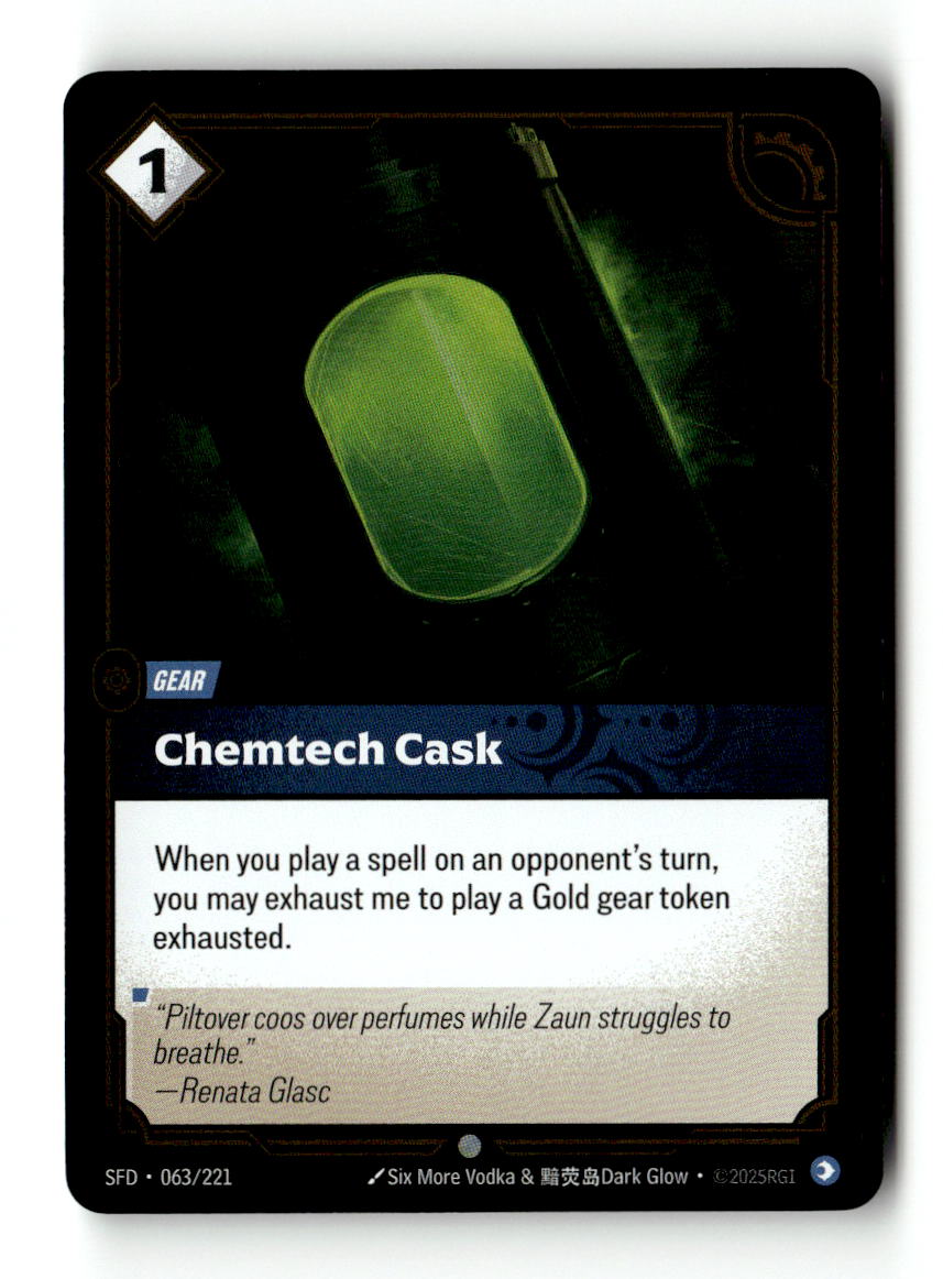 Chemtech Cask