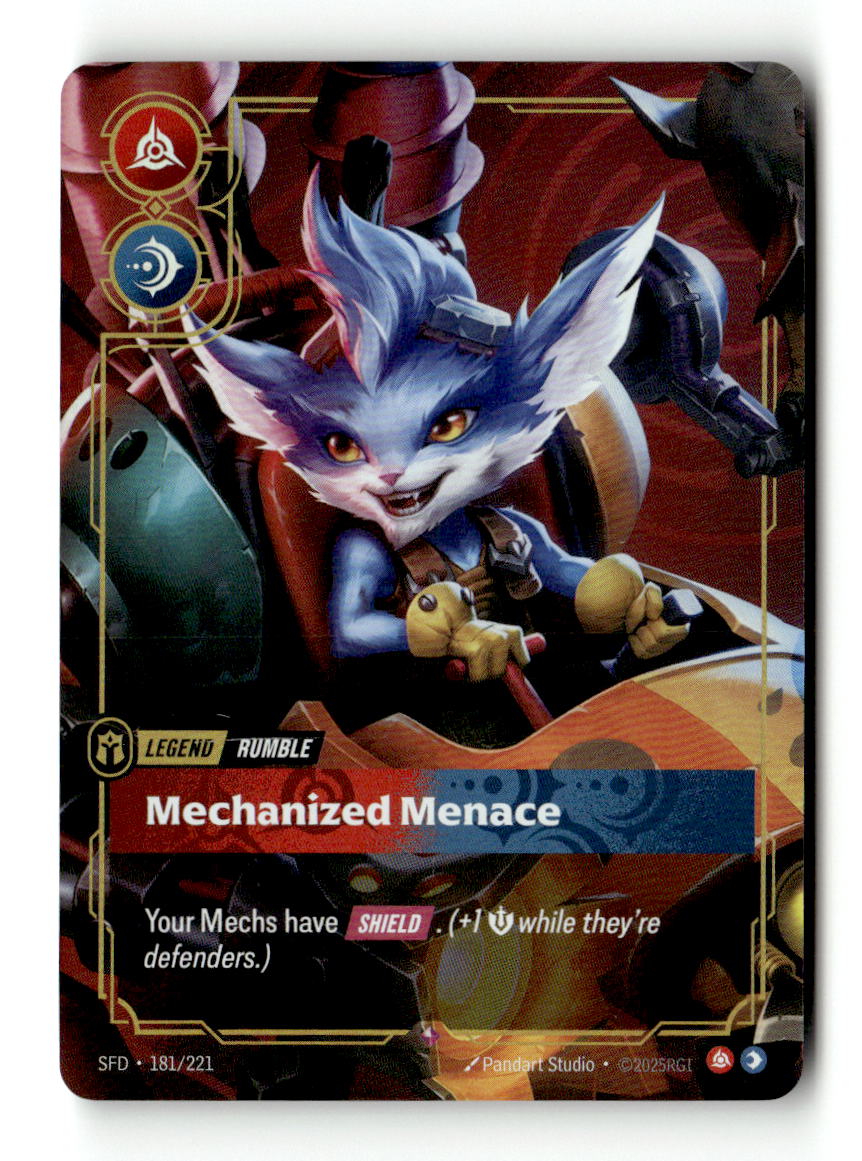 Rumble, Mechanized Menace
