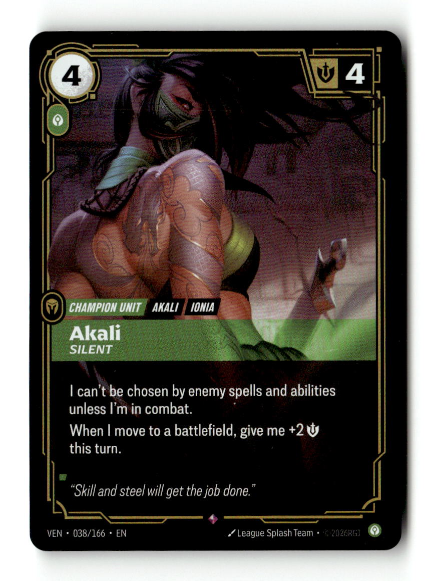 Akali, Silent