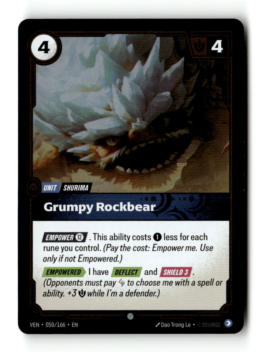 Grumpy Rockbear