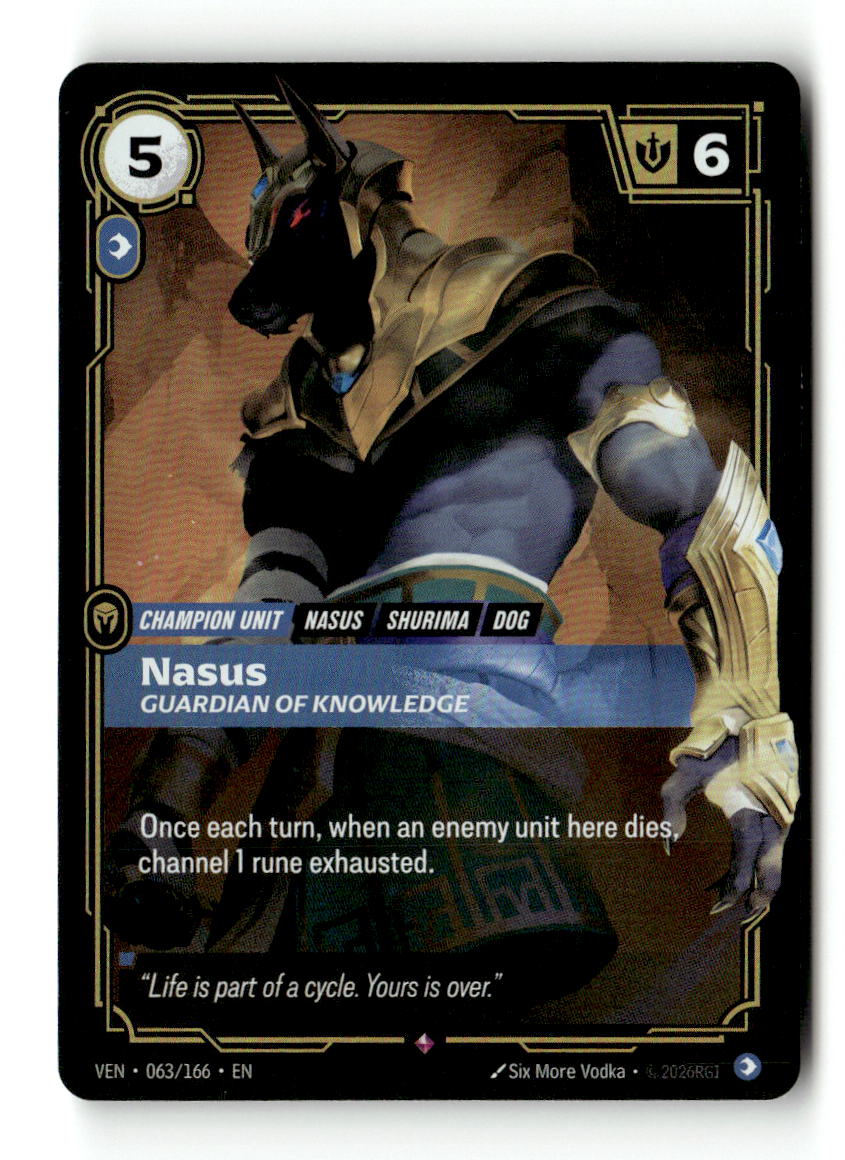 Nasus, Guardian of Knowledge