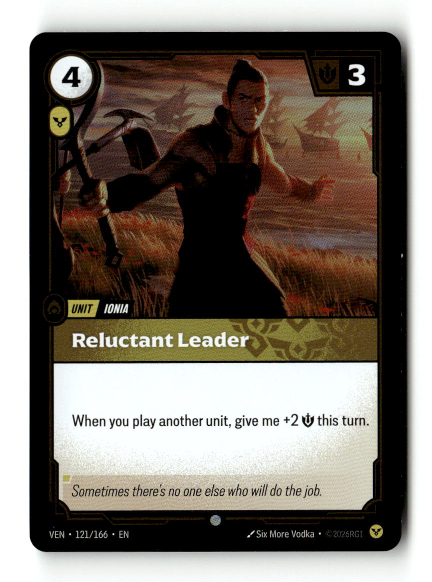 Reluctant Leader