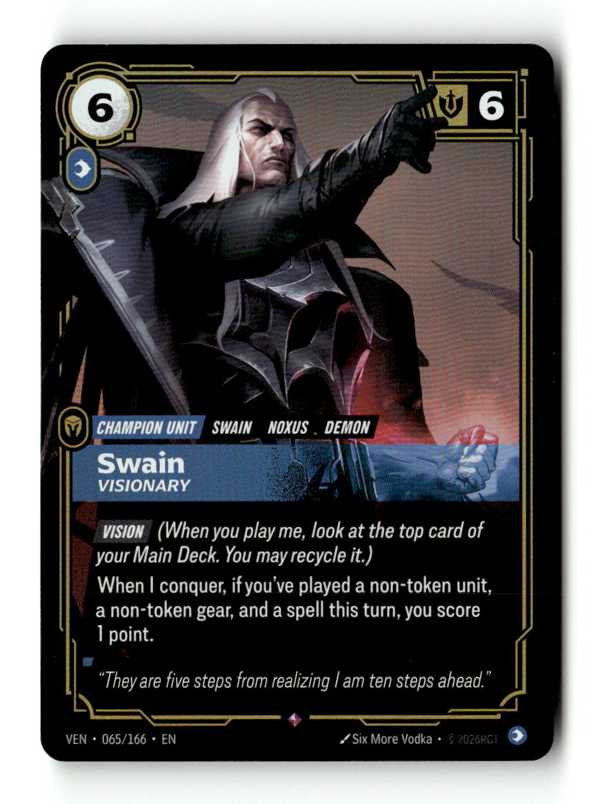 Swain, Visionary