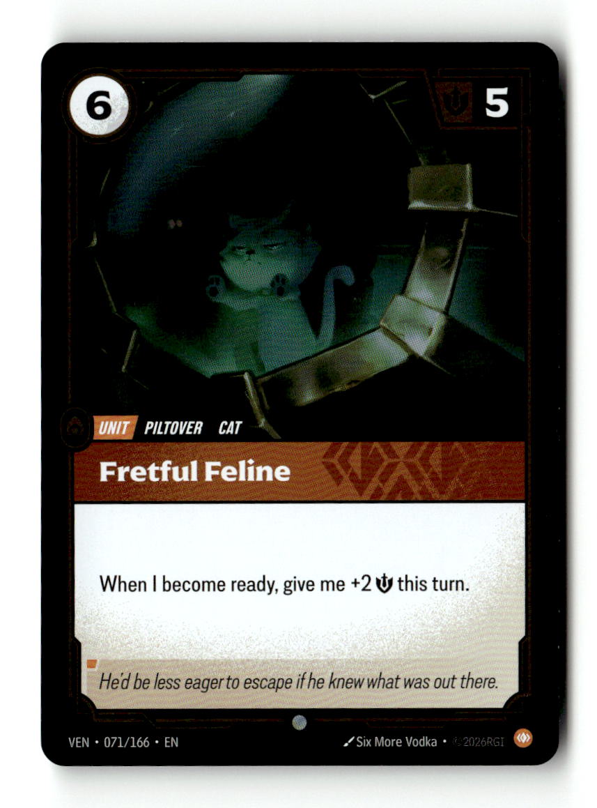 Fretful Feline