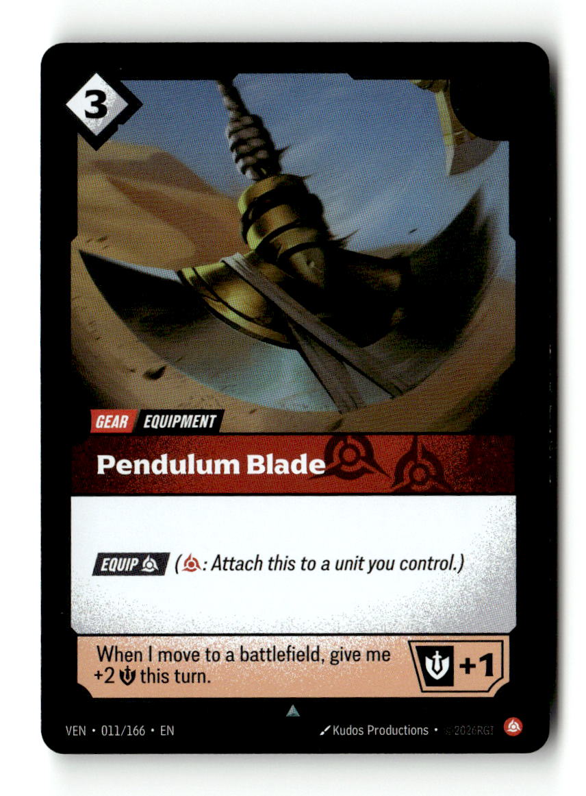 Pendulum Blade