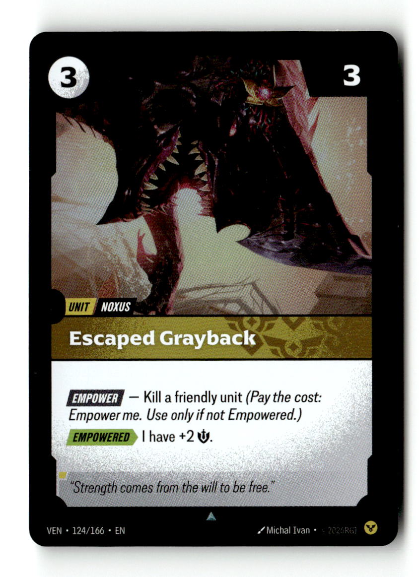Escaped Grayback