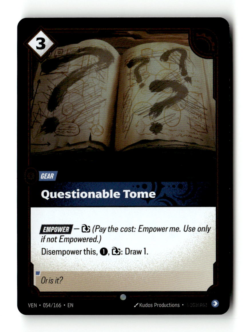Questionable Tome