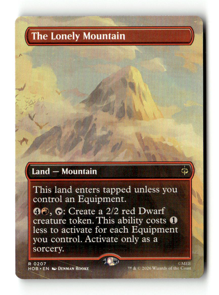 The Lonely Mountain (Borderless) (0207)
