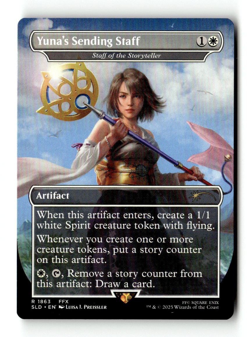 Yuna's Sending Staff - Staff of the Storyteller