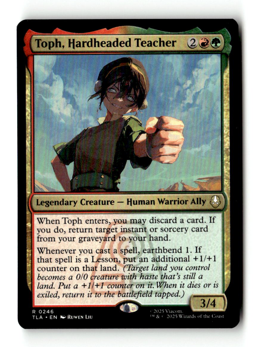 Toph, Hardheaded Teacher