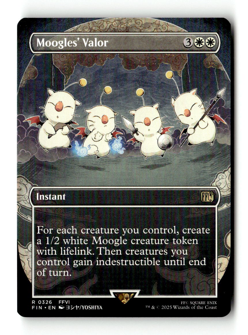 Moogles' Valor (Borderless)