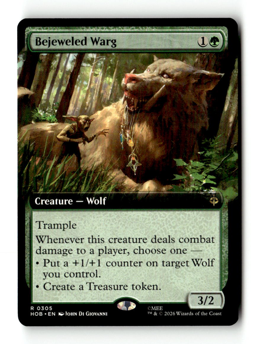 Bejeweled Warg (Extended Art)