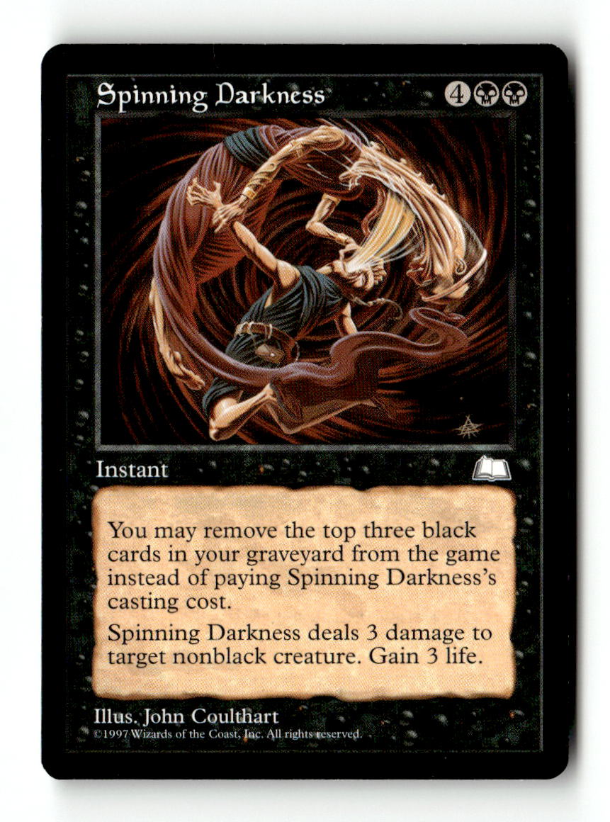 Spinning Darkness