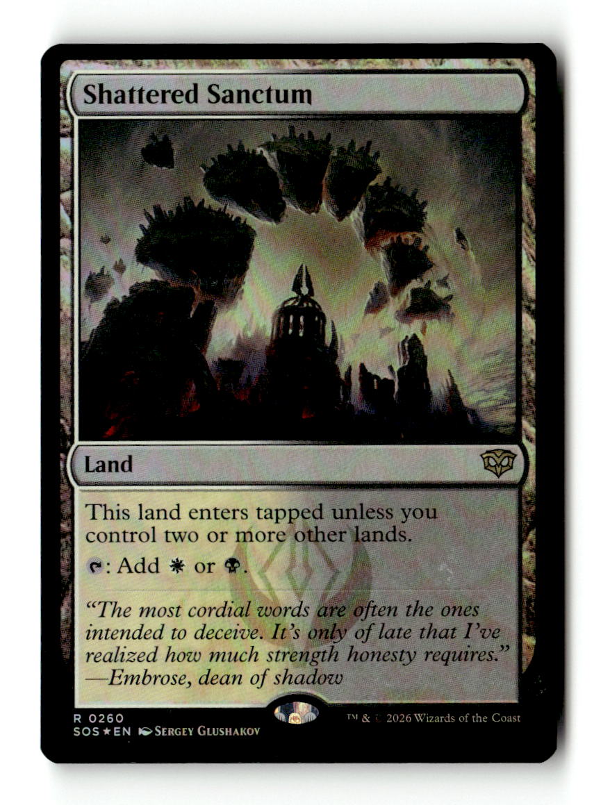 Shattered Sanctum Lightly Played [SOS - 260]