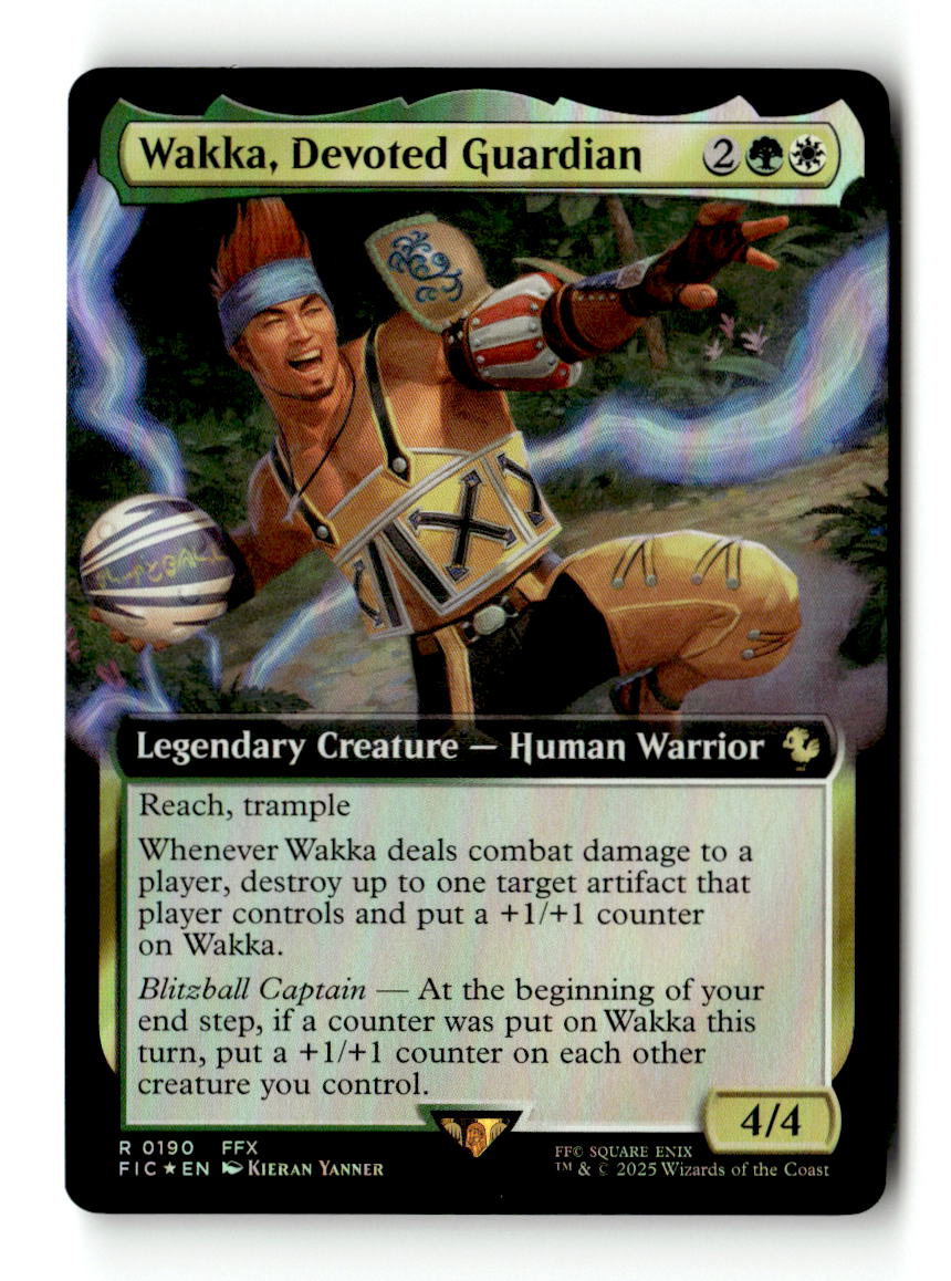 Wakka, Devoted Guardian (Extended Art)