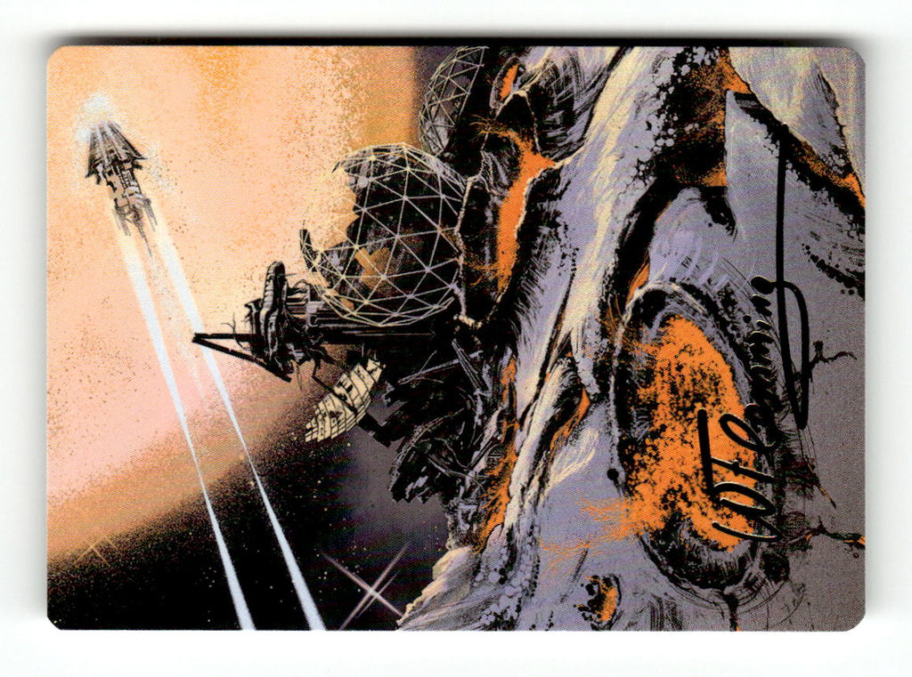 Petrified Field Art Card (Gold-Stamped Signature)