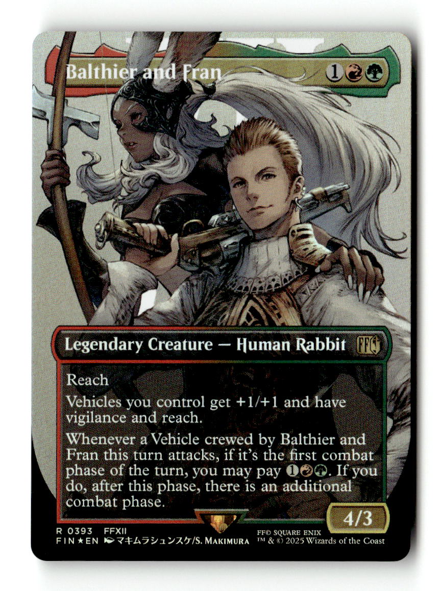 Balthier and Fran (0393) (Borderless)
