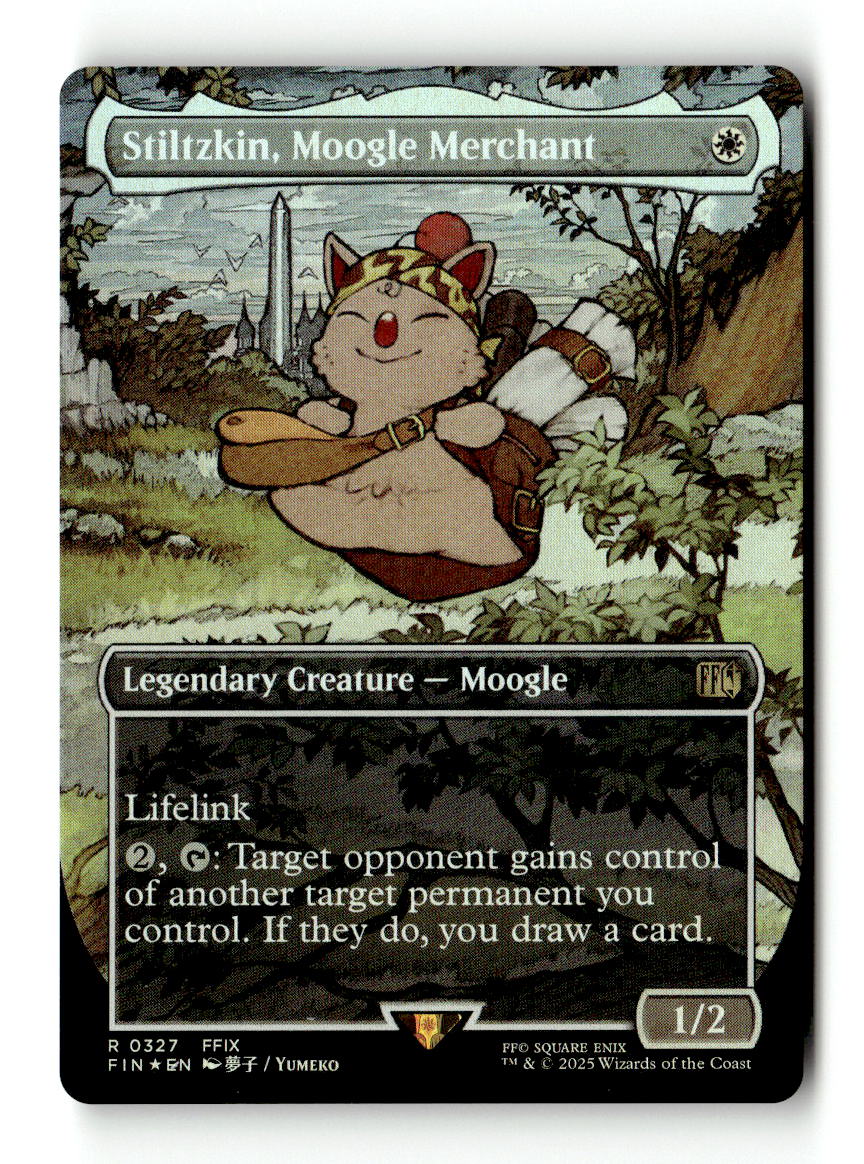 Stiltzkin, Moogle Merchant (Borderless)