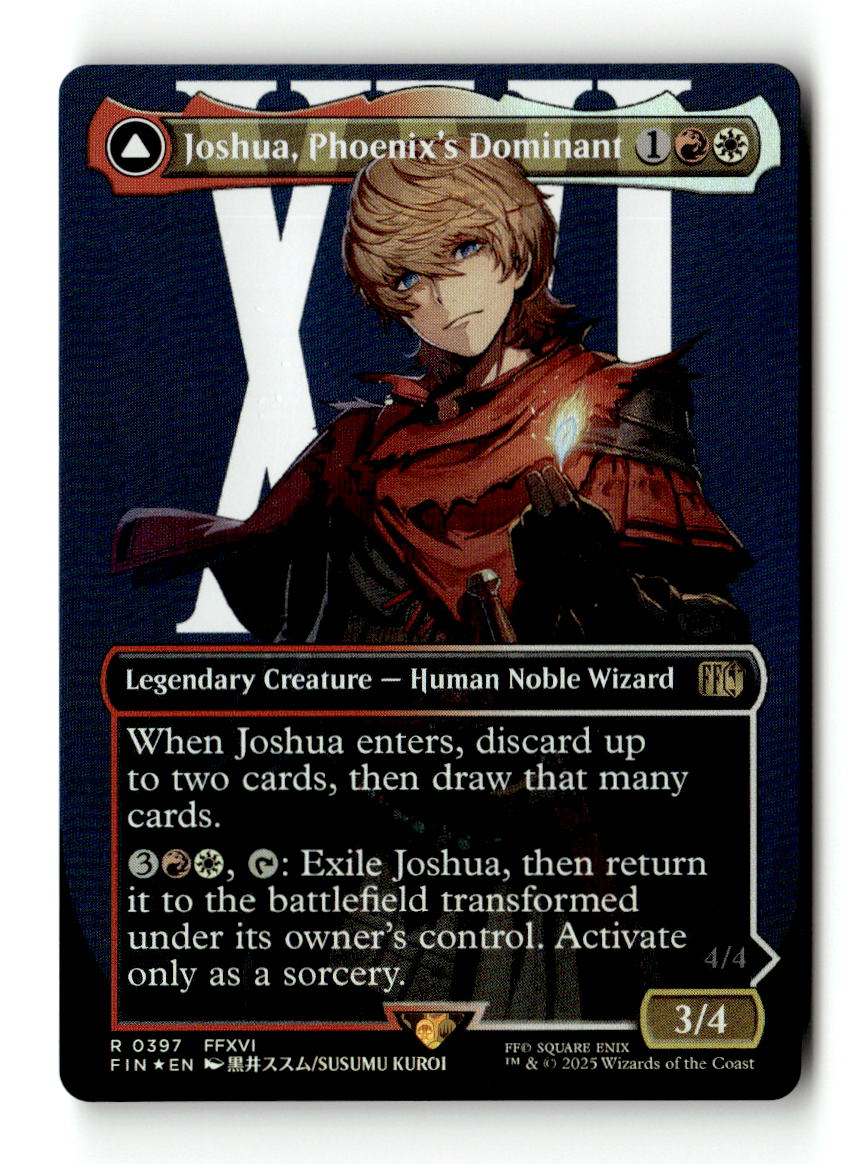 Joshua, Phoenix's Dominant (Borderless)