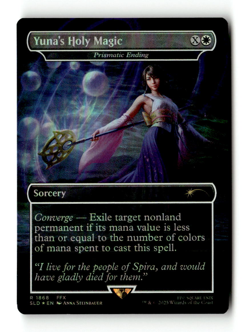 Yuna's Holy Magic - Prismatic Ending (Rainbow Foil)