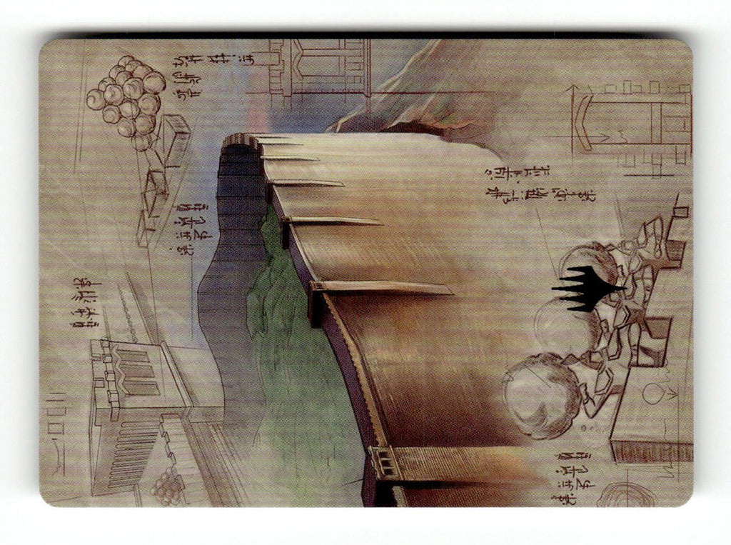 The Walls of Ba Sing Se Art Card (Gold-Stamped Planeswalker Symbol)