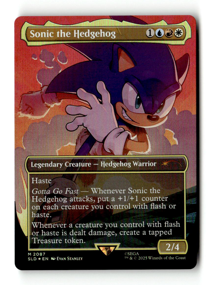 Sonic the Hedgehog (Rainbow Foil)