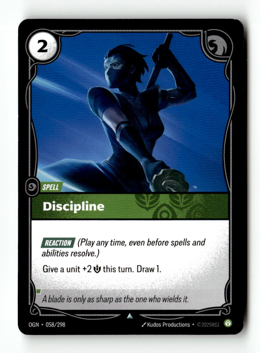 Discipline