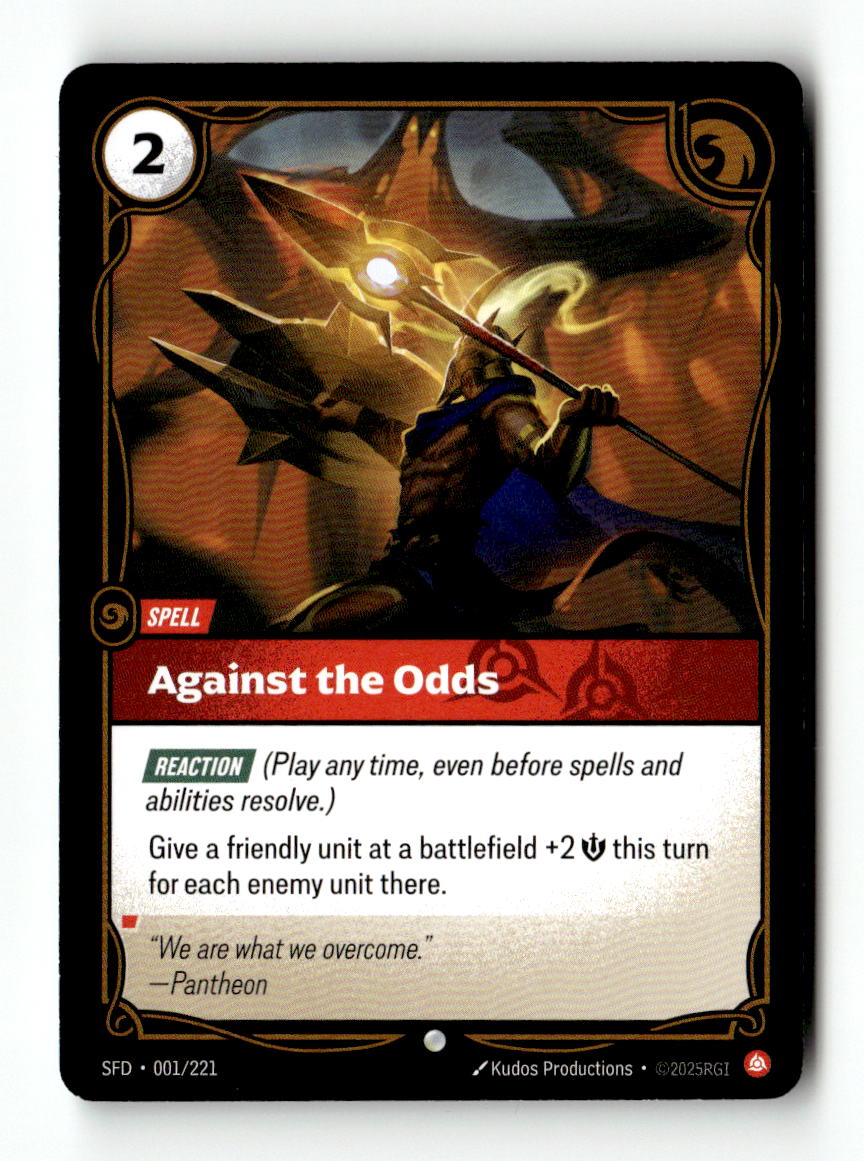 Against the Odds